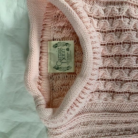 Cotton Irish Cable Knit Sweater by Carraig Donn Women’s size small - Picture 3 of 11